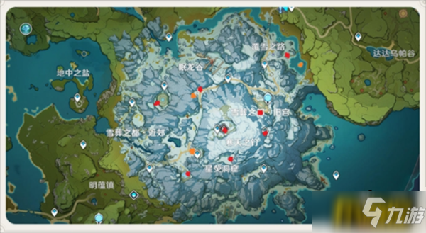 《原神》2.3雪山八个石碑位置汇总(2.3雪山八个石碑在哪)