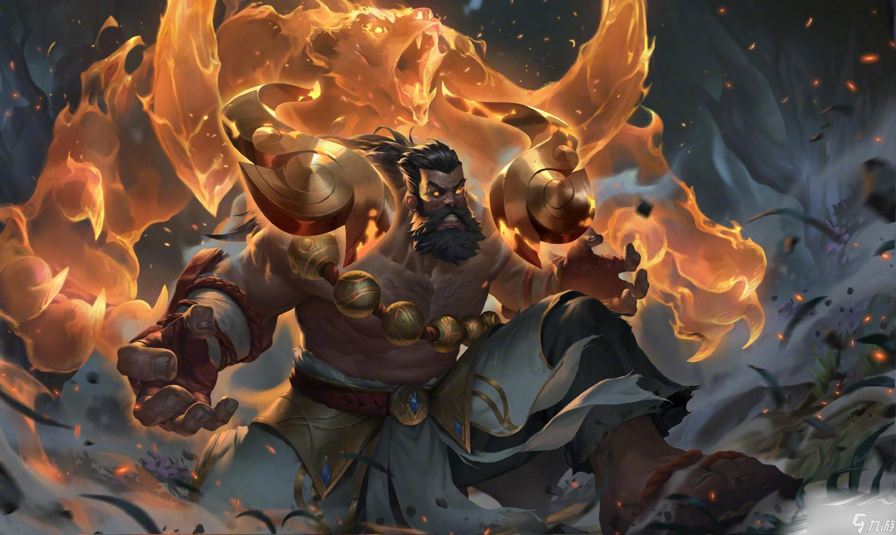 《LOL》乌迪尔灵魂守卫重做皮肤特效