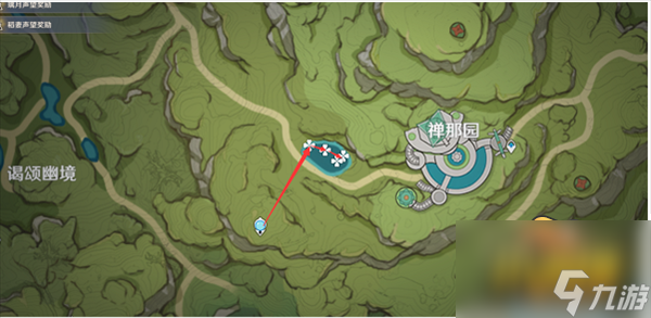 原神月莲在哪-月莲采集路线图