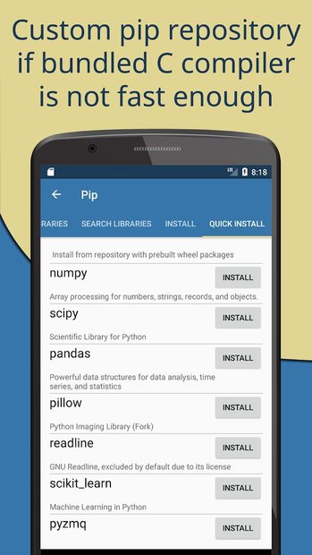 pydroid3汉化版 v4.01_arm64 最新安卓中文版 3