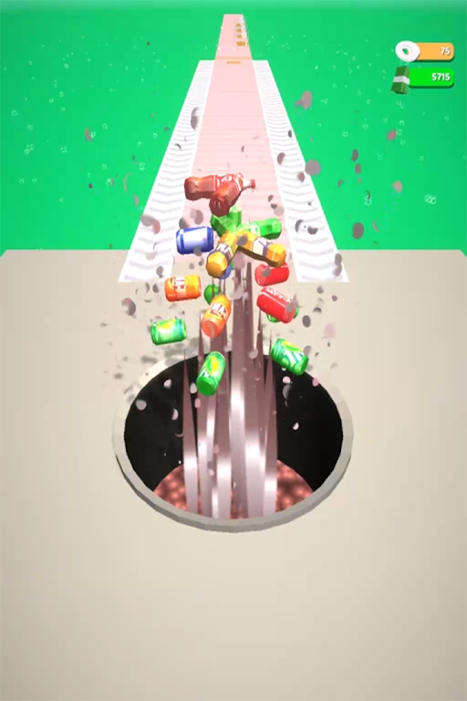 填充黑洞跑