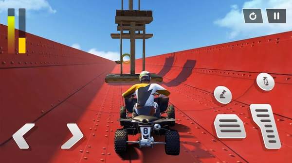 全地形车四轮飞车(Flying ATV Crash: Quad Stunts)