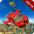 未来飞车射击汽车大战(Flying Car Shooting Game)图