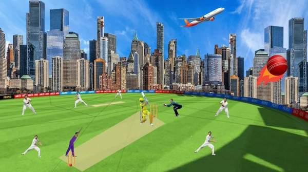 板球联赛战争(Cricket league 3d game)