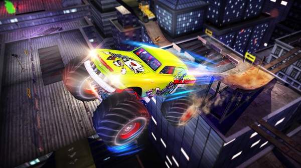 巨型卡车屋顶特技(Mega Truck Rooftop Stunt Games)