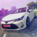 卡罗拉停车丰田司机（Drive Toyota Corolla）图