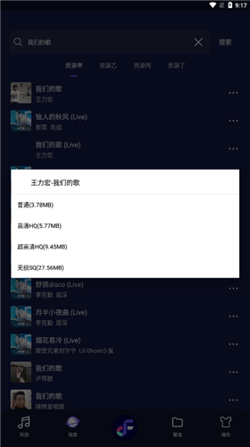 Fly音乐app