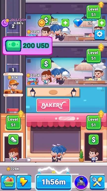 闲置食堂大亨(Idle Canteen Tycoon)