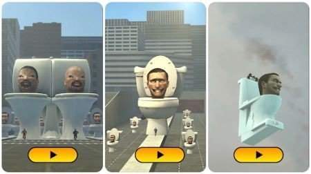 圣诞老人马桶头(Santa Toilet Head)