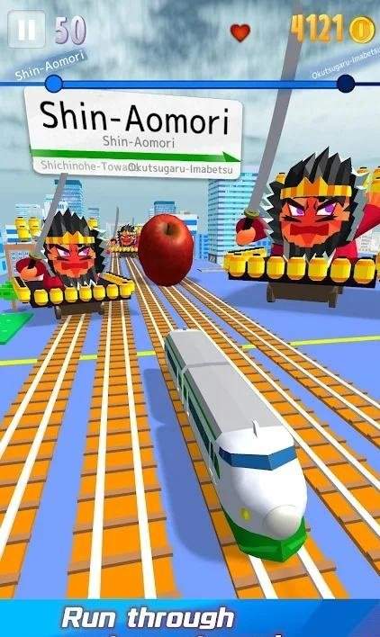 新干线高速列车奔跑游戏(TrainRun_THK)