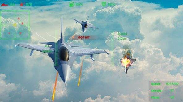 喷气式战机空袭(Fighter Jet Airstrike)