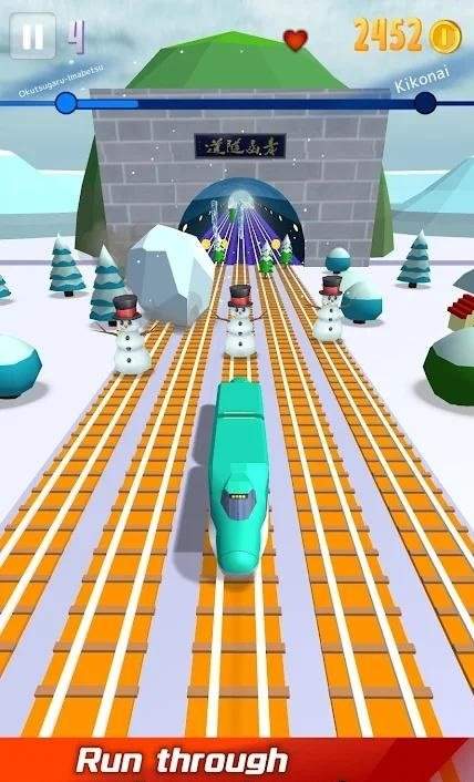 新干线高速列车奔跑游戏(TrainRun_THK)