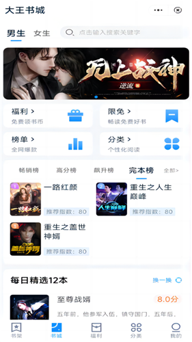 大王书城安卓版