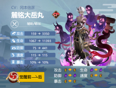 阴阳师麓铭大岳丸御魂搭配2024-麓铭大岳丸最强御魂搭配攻略