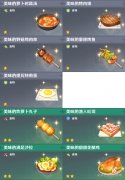 原神全料理获取攻略_原神全108张食谱收集攻略