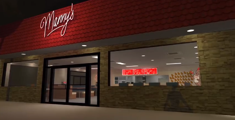 曼尼汉堡店