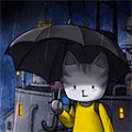 雨城图