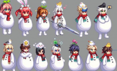 dnf像素头雪人套怎么得_dnf新版本像素头雪人套