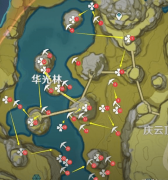 原神玄月宝箱逐月符位置汇总_原神逐月符宝箱快速收集路线