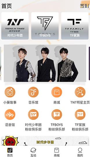 时代峰峻TF家族fanclub正版