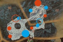 怪物猎人世界冰原聚魔之地冰原地区采矿骨堆位置一览