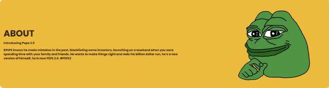 迷因币模仿潮爆发！PEPE 2.0一天上涨56.9%-第2张图片-binance下载
