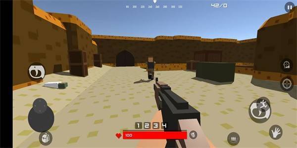 像素战场模拟器游戏截图1