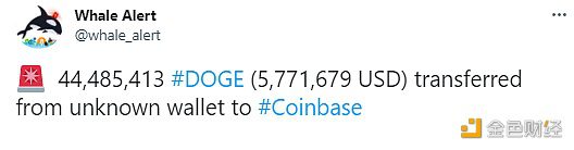 数据：44,485,413枚DOG从未知钱包转移到Coinbas-第1张图片-binance下载