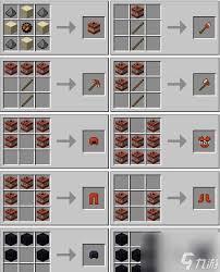 我的世界所有工具怎么合成