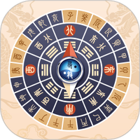 寻龙罗盘图