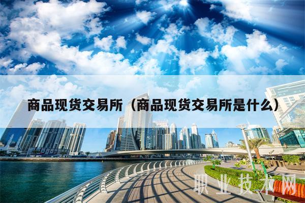 商品现货交易所(商品现货交易所是什么-第1张图片-binance下载 商品现货交易所(商品现货交易所是什么-第1张图片-binance下载