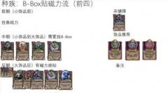 炉石传说酒馆战棋磁力机械阵容怎么搭配-炉石传说酒馆战棋磁力机械阵容推荐