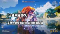 王者荣耀世界属于什么类型游戏-王者荣耀世界是何种类型的游戏