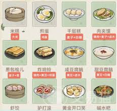 华夏千秋食谱攻略有哪些