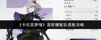 卡厄思梦境雷欧娜如何搭配配队