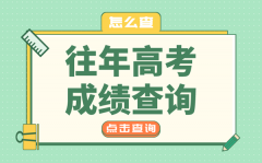以往高考成绩查询系统入口(高考成绩如何查询)