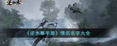 逆水寒手情侣名字大全(逆水寒手情侣名字有哪些)