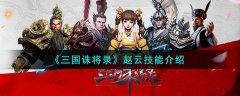 三国诛将录赵云技能介绍(三国诛将录赵云技能怎么样）