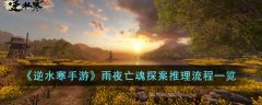 逆水寒手游雨夜亡魂探案活动攻略(逆水寒手游雨夜亡魂探案如何通过)