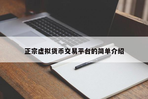 正宗虚拟货币交易平台