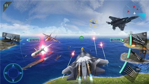 空中决战3D无限金币钻石版