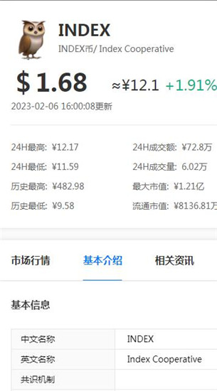 index交易所